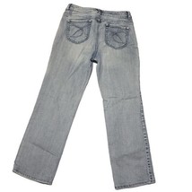 Chico&#39;s Platinum Denim Women&#39;s Jeans Size 1 US 8 Small Short Light Wash Straight - £10.98 GBP