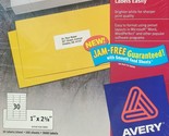 Avery Easy Peel Mailing Address Labels #5160 Laser 1 x 2 5/8 White 3000 ... - £24.99 GBP