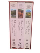 Reader&#39;s Digest Great National Parks Set of 3 VHS Tapes - £7.89 GBP