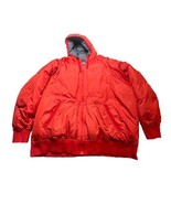 Polo Ralph Lauren Mens Duck Down Coat Jacket RED 3XB Big Tall Rare Hooded - $153.95
