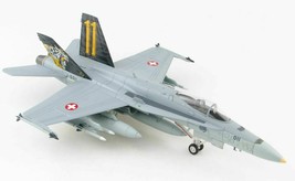 F/A-18C (F-18)  Hornet J-5011, Staffel 11 Swiss AF - 1/72 Scale Diecast Model - $123.74