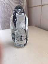 Art Glass Penguin - Korurangi Glass - Nelson New Zealand - 1999 - Signed - $19.79