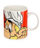 Asterix red porcelain mug with gift box New - £11.85 GBP