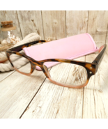 Foster Grant Tortoise Brown Pink Gradient Reading Glasses - PL1217 Monro... - $9.87