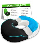 Cooling Gel Donut Pillow for Tailbone Pain Relief - Memory Foam Comfort - $64.30