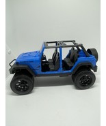 Jeep Wrangler Rubicon No Hard Top Diecast Model Plastic Toy Car No Doors... - $13.40