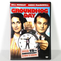 Groundhog Day (DVD, 1993, Widescreen 15th Anniv. Ed) Like New !   Bill Murray - £6.02 GBP