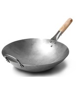 Craft® 14&quot; Hand Hammered Carbon Steel Wok w/ Wood Handle - $39.60