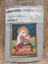 Bernat Holiday Themes Crewel Quickstitch Blessed Child #W02018 Kit Compl... - $24.74