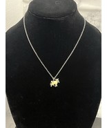 Sterling Silver Cow Necklace - $87.45 CAD