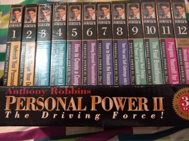 Personal Power! 30 Day Anthony Robbins Program For Unlimited Success 12 Audio... - £57.17 GBP