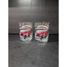 Hess Fire Truck Bank Drinking Glasses, Set Of 2, 1996 Classic Series, Ba... - $266.83 MXN
