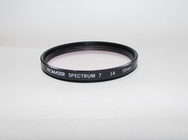 Used Promaster Spectrum 7 1A Sky 55mm Lens Filter Made in Japan O31632 - $12.37