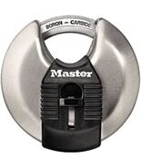Master Lock Padlock 2 3/4&#39;&#39; Keyed Dual Ballbearing Locking Disk 1Pk - $559.86 MXN