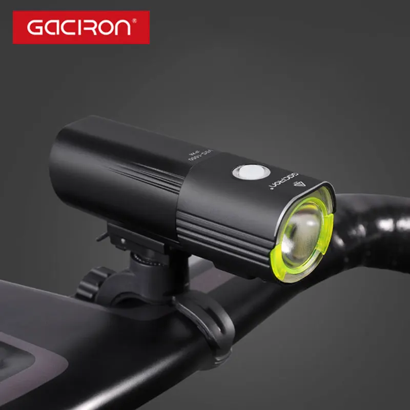 GACIRON 1260 Lumens Bike Light USB Rechargeable Bicycle Headlight 4500mAh Power - £70.59 GBP