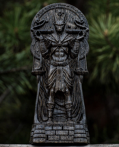 Anubis statue, Egyptian god, wooden carved altar statue, paganism, god altar scu - £79.03 GBP