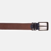 The Neiva Navy/Brown Leather Belt image 5