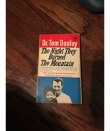 The Night They Burned The Mountain Dr. Tom Dooley 1960 Signet Paperback ... - £1.57 GBP