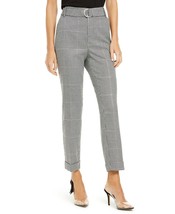 INC International Concepts Tapered Leg Pants 6 Womens Houndstooth Print New - £19.41 GBP