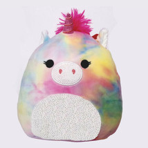 Squishmallows  Rainbow Unicorn |Soft Plush | 8 inches - £19.97 GBP
