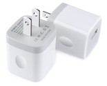 Single Usb Wall Charger, 2 Pack 1A 5V One Port Plug Power Adapter Chargi... - £12.01 GBP