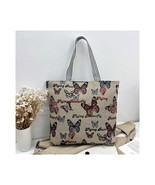  Tapestry Shopper Bag Reusable   Butterflies Daily Use Large Tote Bag To... - $346.87 MXN
