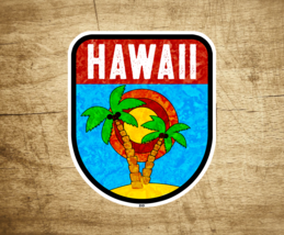 Hawaii Decal Sticker 3.25&quot; x 2.5&quot; Vinyl Kauai Oahu Molokai Maui Indoor Outdoor - £4.18 GBP
