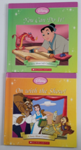 Disney Princess Beauty and the Beast Mulan Books Lot A Story about Confidence - £3.91 GBP