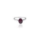 Natural Ruby Star Gemstone Ring 925 Sterling Silver Ruby Star Statement ... - $160.00