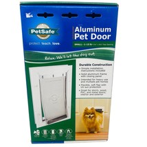 PetSafe Aluminium Pet Dog/Cat Door Small 1-15lbs. 5 1/4&quot; x 8 1/8&quot; flap o... - £31.18 GBP
