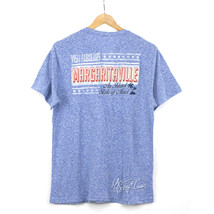 NWT Jimmy Buffett&#39;s Margaritaville Men Blue T-Shirt AN ISLAND STATE OF M... - $29.99
