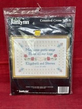 NEW Wedding Announcement Janlynn Cross Stitch Kit Loves Gentle Way Laure... - £11.59 GBP