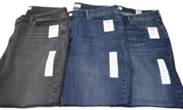 Denizen From Levi&#39;s Jeans Women&#39;s High Rise Skinny Size 18s W34 L28 NWT Lot of 3 - £50.92 GBP
