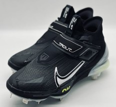 NEW Nike Force Zoom Trout 8 Elite Black Baseball Cleats CZ5913-010 Men’s Sz 7.5 - £46.70 GBP