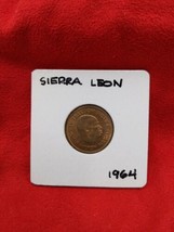 Sierra Leone 1/2 Cent 1964 Coin - £6.20 GBP