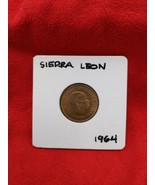 Sierra Leone 1/2 Cent 1964 Coin - £6.22 GBP