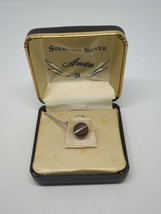 Vintage Sterling Silver 925 Anson Tie Tack - £14.95 GBP