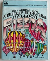 1986 Albuquerque Balloon Fiesta Official Program Albuquerque, NM POOR CO... - £13.61 GBP