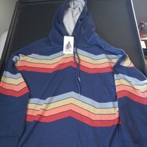 BTFBM Womens Color Block Striped Hoodies Pullover/Cardigan Sweatshirt Top - £20.56 GBP