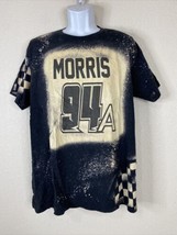Bella + Canvas Men Size XL Black Morris 94a Checkered Flag T Shirt Short... - £9.13 GBP