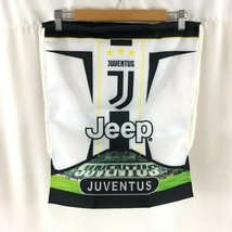Juventus Gym Bag Cinch Football Soccer Drawstring Backpack Athletic - £7.71 GBP