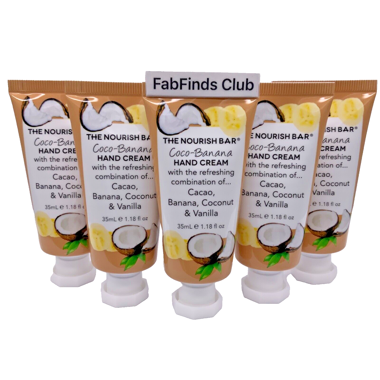 Australian The Nourish Bar Coco-Banana Hand Cream Set Sealed 5.90oz (5x1... - $22.75