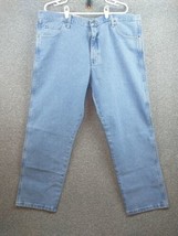 Wrangler Relaxed Fit Rugged Wear Denim Blue Jeans Mens Size 40 x 30 - £19.46 GBP