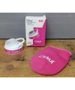 Cirkul Chill Sleeve &amp; Comfort-Grip Lid for 22oz Bottle, Pink - £9.41 GBP