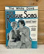Antique Sheet Music The White Dove The Rogue Song 1930 Vintage - £16.48 GBP