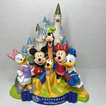 Walt Disney World 30th Anniversary Castle Piggy Coin Bank Mickey Donald ... - $10.00