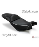 Kawasaki Versys 650 Seat Cover 2007-2023 2024 2025 Black Silver Carbon L... - $250.95 CAD