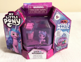 My Little Pony Mini World Magic Crystal Keychain Izzy Moonbow Portable Playset - £9.37 GBP