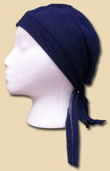 Dark Denim Headwrap - $5.40