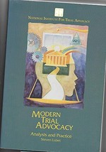 Modern Trial Advocacy: Analysis and Practice Lubet, Steven - £11.89 GBP